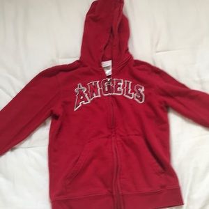 Angels baseball zip up